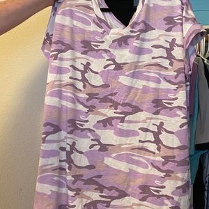 3xl purple tie dye honeyme top